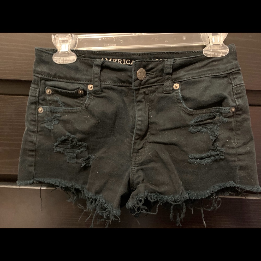 AE high rise shorts